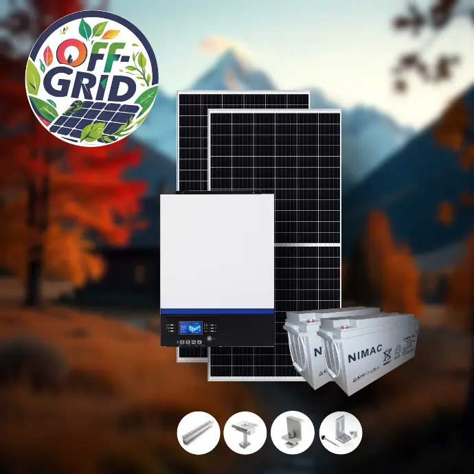 Kit Solar off-grid 3 kW (Básico)
