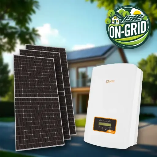 Kit Solar on-grid 5 KW