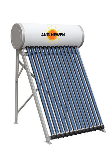 Termo Solar Presutrizado Heat Pipe, estanque int. Vitr. ext. galvanizado + Instalación